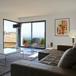 salon avec vue panoramique maison architecte