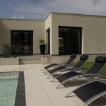 villa architecte piscine bain de soleil