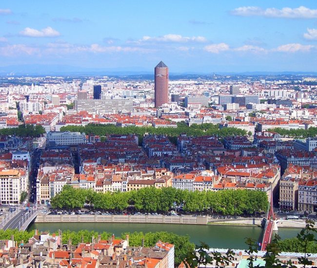 vue sur Lyon architecture