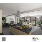 Projet construction Irigny Lyon architecte villa contemporaine intérieur