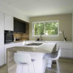 cuisine ouverte avec ilot central