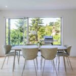 salle à manger avec vue